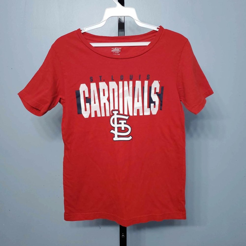 Genuine Merchandise Red St. Cardinals Short-Sleeve Shirt |Size: L (12/14)